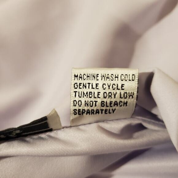 Keneth Too! Vtg Embroidered Butterfly Zip Jacket Womens Size XL Purple Pockets - Picture 10 of 11